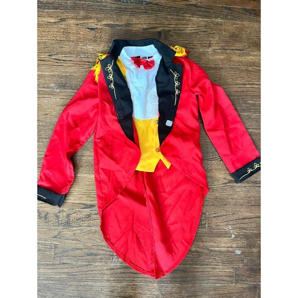 Halloween dress up circus costume 4/6 kids ringmaster